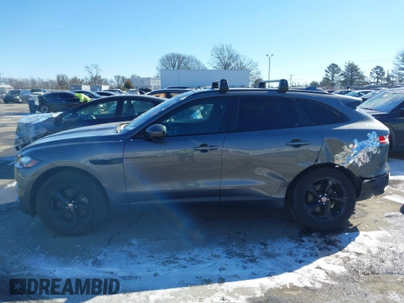 2018 Jaguar F-Pace 30t Premium with VIN SADCJ2GX4JA290073, listed as a IAAI auction lot 41399044 with 106,624 mi miles and . Bid and sale history available at DreamBid. Image 14.