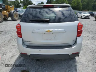 2017 Chevrolet Equinox LT with VIN 2GNALCEK8H1605236, listed as a Copart auction lot 57721904 with 87,316 mi miles and Salvage Title. Bid and sale history available at carsss.com. Image 6.