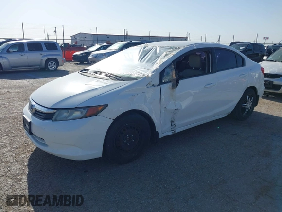 2012 Honda Civic LX с VIN 2HGFB2F53CH558316, выставлен на аукционе IAAI как лот 42002869 с пробегом 89 895 миль миль и . История ставок и продаж доступна на DreamBid. Изображение 2.