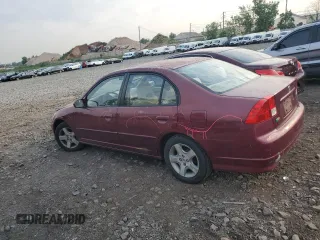 2004 Honda Civic EX with VIN 2HGES26764H537541, listed as a Copart auction lot 60645135 with 142,887 mi miles and Salvage title. Bid and sale history available at DreamBid. Image 2.