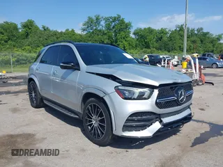 2020 Mercedes-Benz GLE 350 with VIN 4JGFB4KB3LA060178, listed as a IAAI auction lot 42264853 with 83,414 mi miles and . Bid and sale history available at DreamBid. Image 1.