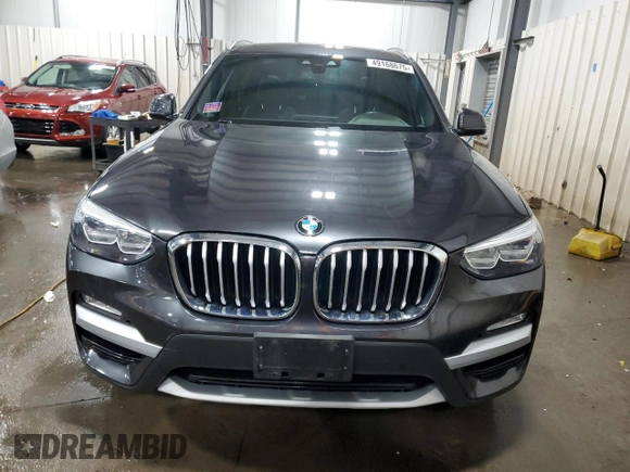 2018 BMW X3 xDrive30i with VIN 5UXTR9C58JLD63887, listed as a Copart auction lot 49168675 with 100,613 mi miles and Salvage Title. Bid and sale history available at carsss.com. Image 5.