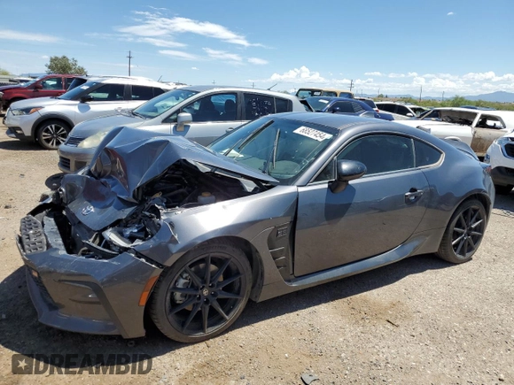 2023 Toyota GR86 Premium with VIN JF1ZNBF12P8760694, listed as a Copart auction lot 68527454 with 15,827 mi miles and Salvage Title. Bid and sale history available at carsss.com. Image 1.