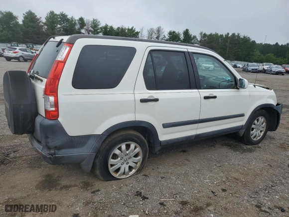 2005 Honda CR-V EX with VIN SHSRD77875U341445, listed as a Copart auction lot 64521324 with 258,882 mi miles and Salvage Title. Bid and sale history available at carsss.com. Image 3.
