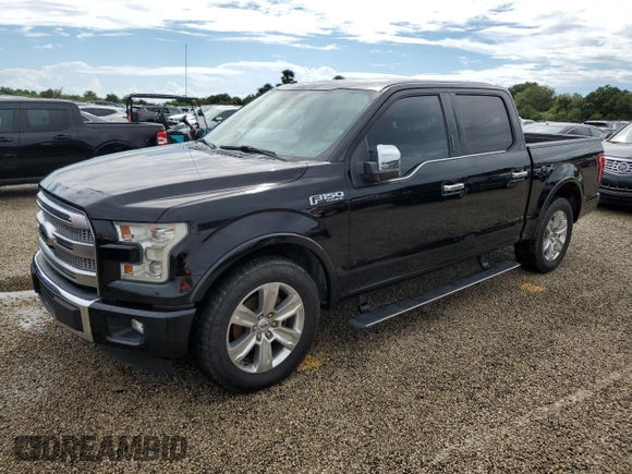 2016 Ford F-150 XL with VIN 1FTEW1CFXGFA55718, listed as a Copart auction lot 74540804 with Not Provided miles and Salvage Title. Bid and sale history available at DreamBid. Image 1.