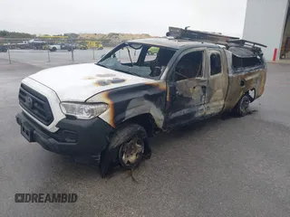 2022 Toyota Tacoma SR with VIN 3TYRX5GN0NT052481, listed as a IAAI auction lot 41771881 with Not provided miles and . Bid and sale history available at DreamBid. Image 2.