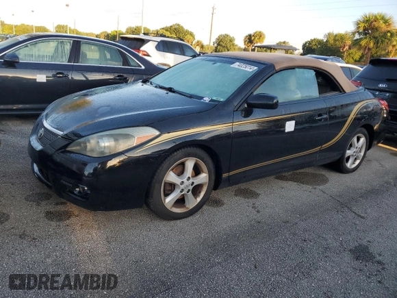 2007 Toyota Solara SE with VIN 4T1FA38P47U127813, listed as a Copart auction lot 74025014 with Not Provided miles and Salvage Title. Bid and sale history available at DreamBid. Image 1.