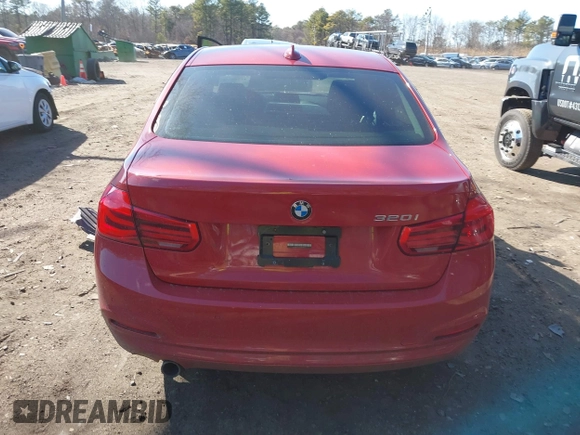 2016 BMW 3 Series 320i with VIN WBA8E1G52GNT38408, listed as a IAAI auction lot 41716438 with 50,207 mi miles and . Bid and sale history available at carsss.com. Image 16.