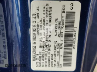 2018 Infiniti Q60 Sport with VIN JN1EV7EK1JM343312, listed as a Copart auction lot 76937894 with 79,036 mi miles and Salvage Title. Bid and sale history available at DreamBid. Image 12.