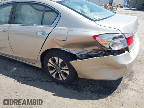 2015 Honda Accord LX with VIN 1HGCR2F36FA265770, listed as a IAAI auction lot 42106135 with 94,814 mi miles. Bid and sale history available at carsss.com. Image 6.