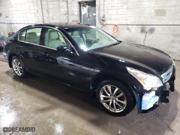 2007 Infiniti G35 Sedan G35x with VIN JNKBV61F27M808528, listed as a Copart auction lot 48788415 with 181,778 mi miles and Salvage Title. Bid and sale history available at carsss.com. Image 4.