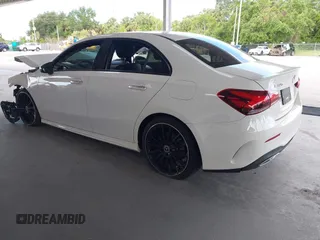 2021 Mercedes-Benz A 220 with VIN W1K3G4EB8MJ267581, listed as a IAAI auction lot 42561173 with 56,608 mi miles and . Bid and sale history available at DreamBid. Image 3.