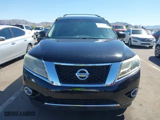 2013 Nissan Pathfinder SL with VIN 5N1AR2MN7DC615401, listed as a IAAI auction lot 41851881 with 150,266 mi miles. Bid and sale history available at carsss.com. Image 12.