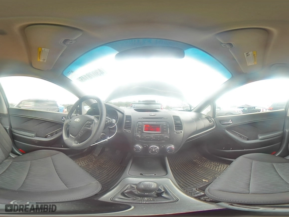 2016 Kia Forte LX with VIN KNAFK4A64G5578238, listed as a Copart auction lot 43078145 with 135,576 mi miles and Salvage Title. Bid and sale history available at carsss.com. Image 13.