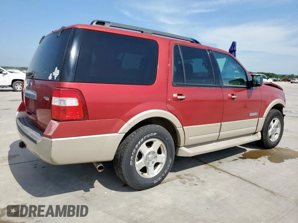 2007 Ford Expedition Eddie Bauer с VIN 1FMFU17597LA47036, выставлен на аукционе Copart как лот 56936735 с пробегом 205 701 миль миль и Списание • Salvage title. История ставок и продаж доступна на DreamBid. Изображение 3.