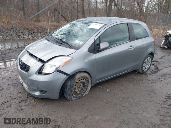 2008 Toyota Yaris with VIN JTDJT923X85187186, listed as a IAAI auction lot 41945092 with 161,875 mi miles. Bid and sale history available at carsss.com. Image 17.
