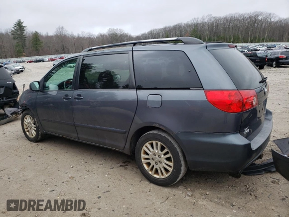 2009 Toyota Sienna XLE with VIN 5TDBK22C89S024434, listed as a Copart auction lot 51063255 with 205,527 mi miles and Clean Title. Bid and sale history available at DreamBid. Image 2.