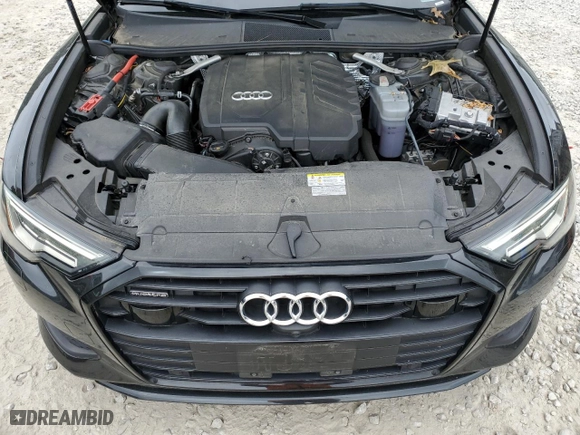 2021 Audi A6 Premium Plus with VIN WAUE3AF27MN048693, listed as a Copart auction lot 62170894 with 24846 miles and Salvage Title. Bid and sale history available at carsss.com. Image 11.