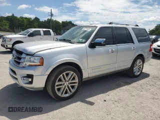 2015 Ford Expedition Platinum with VIN 1FMJU1MT6FEF24733, listed as a Copart auction lot 58774634 with 189,982 mi miles and Salvage title. Bid and sale history available at DreamBid. Image 1.