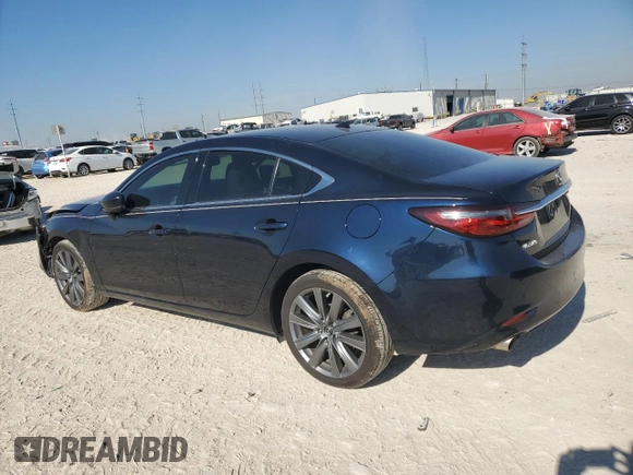 2019 Mazda 6 Grand Touring with VIN JM1GL1TY8K1503334, listed as a Copart auction lot 82921814 with 71,956 mi miles and Salvage Title. Bid and sale history available at carsss.com. Image 2.