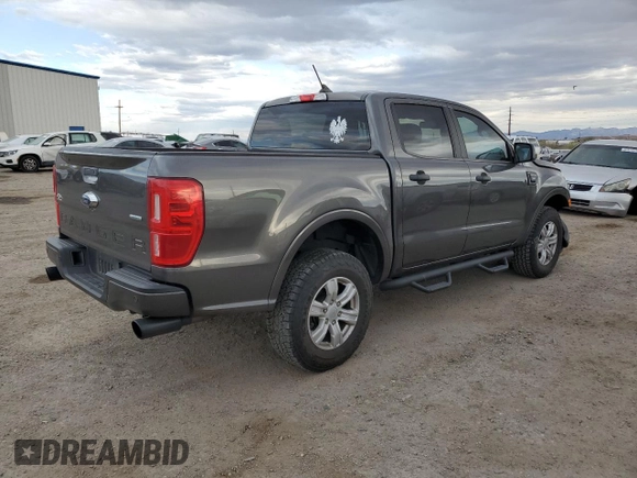 2020 Ford Ranger XL with VIN 1FTER4EH9LLA45958, listed as a Copart auction lot 53003215 with 32,287 mi miles and Salvage Title. Bid and sale history available at carsss.com. Image 3.