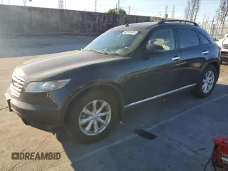 2006 Infiniti FX35 with VIN JNRAS08W46X203108, listed as a Copart auction lot 46704545 with 150,293 mi miles and Salvage Title. Bid and sale history available at carsss.com. Image 1.