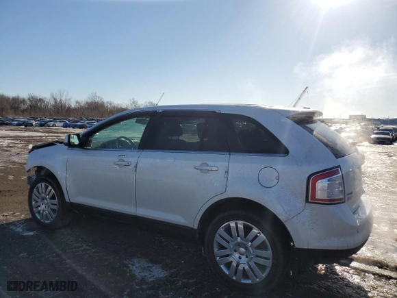 2009 Ford Edge Limited with VIN 2FMDK39C19BA98327, listed as a Copart auction lot 47831715 with 121,098 mi miles and Salvage Title. Bid and sale history available at carsss.com. Image 2.
