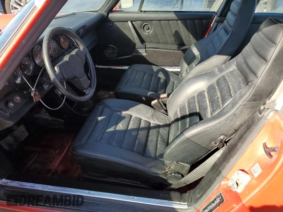 1980 Porsche 911 with VIN 91A0141114, listed as a Copart auction lot 74062964 with 41,417 mi miles and Non repairable. Bid and sale history available at DreamBid. Image 7.