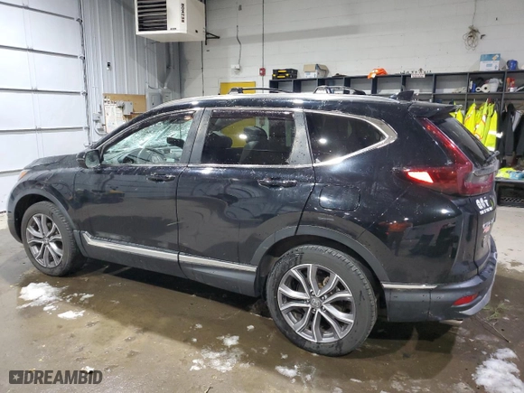 2020 Honda CR-V Touring with VIN 2HKRW2H97LH627497, listed as a Copart auction lot 88074445 with 75,142 mi miles and Salvage Title. Bid and sale history available at carsss.com. Image 2.