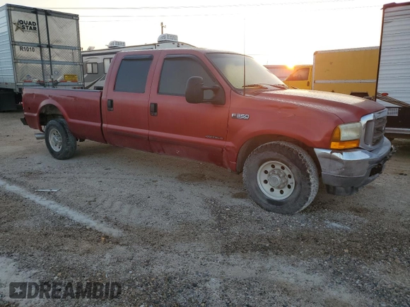 2001 Ford F-350 XL with VIN 1FTSW30F71EC56279, listed as a Copart auction lot 74843864 with 431,581 mi miles and Salvage Title. Bid and sale history available at DreamBid. Image 4.