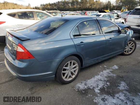 2011 Ford Fusion SEL with VIN 3FAHP0CG9BR176187, listed as a Copart auction lot 45940555 with 121,675 mi miles and Salvage Title. Bid and sale history available at DreamBid. Image 3.