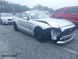 2019 Ford Mustang EcoBoost with VIN 1FA6P8TH0K5172045, listed as a IAAI auction lot 41408069 with 76,150 mi miles. Bid and sale history available at carsss.com. Image 1.
