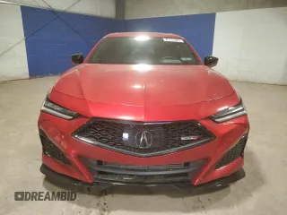 2023 Acura TLX Type S with VIN 19UUB7F06PA003888, listed as a Copart auction lot 45701425 with 4,368 mi miles and Salvage Title. Bid and sale history available at carsss.com. Image 5.