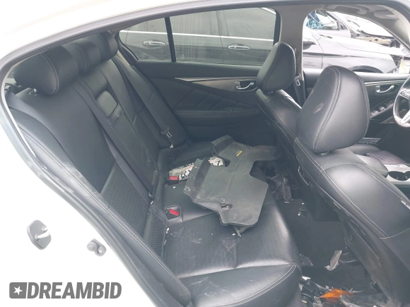 2020 Infiniti Q50 Luxe with VIN JN1EV7AP5LM201081, listed as a IAAI auction lot 42141354 with 75,353 mi miles and . Bid and sale history available at DreamBid. Image 8.