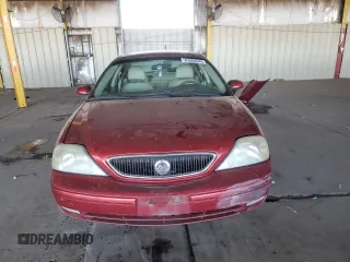 2000 Mercury Sable LS Premium with VIN 1MEFM55S1YG640497, listed as a Copart auction lot 83668544 with 188,490 mi miles and Salvage Title. Bid and sale history available at carsss.com. Image 5.