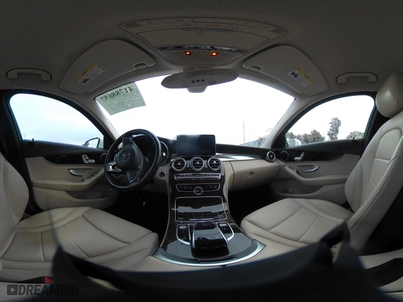 2015 Mercedes-Benz C-Class C 300 with VIN 55SWF4JB3FU085943, listed as a IAAI auction lot 41788857 with 107,954 mi miles. Bid and sale history available at carsss.com. Image 20.