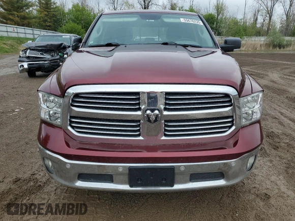 2017 Ram 1500 Big Horn with VIN 1C6RR7LM2HS878833, listed as a Copart auction lot 55676235 with 169,990 mi miles and Clean title. Bid and sale history available at DreamBid. Image 5.