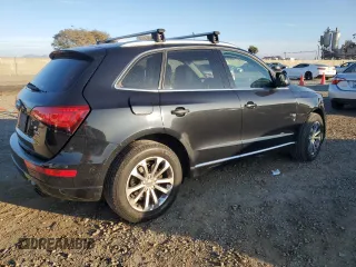 2014 Audi Q5 Premium Plus with VIN WA1LFAFP4EA040132, listed as a Copart auction lot 42814895 with 87,185 mi miles and Salvage Title. Bid and sale history available at carsss.com. Image 3.