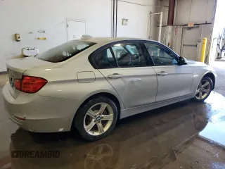 2015 BMW 3 Series 328i xDrive with VIN WBA3B5C5XFF962062, listed as a Copart auction lot 53622495 with 61,575 mi miles and Salvage Title. Bid and sale history available at carsss.com. Image 3.