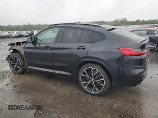 2020 BMW X4 M Competition z VIN 5YMUJ0C01L9C53493, wystawiony jako Copart lot #71828414 z przebiegiem 52 872 mil mil oraz Szkoda całkowita • Salvage title. Historia ofert i sprzedaży dostępna na DreamBid. Obrazek 2.