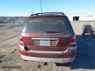 2008 Mercedes-Benz GL-Class 4.6L with VIN 4JGBF71E48A348251, listed as a IAAI auction lot 41454301 with 166,557 mi miles. Bid and sale history available at carsss.com. Image 16.