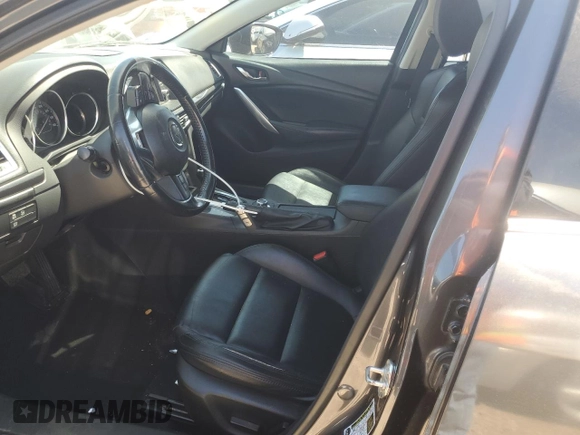 2014 Mazda 6 i Touring with VIN JM1GJ1V68E1139776, listed as a Copart auction lot 54412755 with 109,477 mi miles and Salvage Title. Bid and sale history available at DreamBid. Image 7.