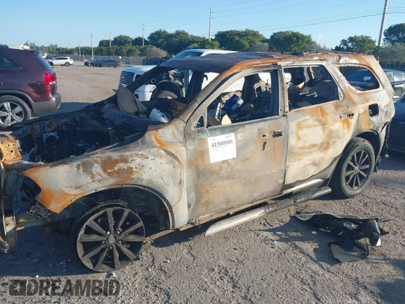 2018 Dodge Durango SXT with VIN 1C4RDJAG1JC283019, listed as a IAAI auction lot 41500080 with Not provided miles and . Bid and sale history available at DreamBid. Image 2.