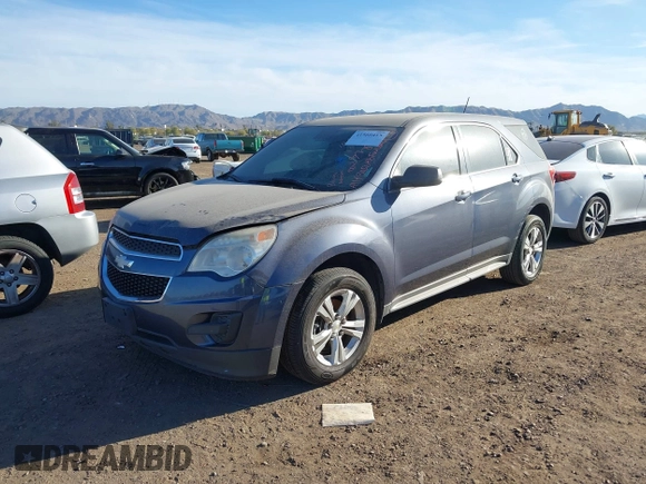 2014 Chevrolet Equinox LS with VIN 2GNALAEK2E6305646, listed as a IAAI auction lot 41560415 with 126,823 mi miles and . Bid and sale history available at carsss.com. Image 2.