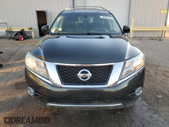 2016 Nissan Pathfinder SV with VIN 5N1AR2MM4GC622141, listed as a Copart auction lot 78457744 with 159,280 mi miles and Salvage Title. Bid and sale history available at carsss.com. Image 5.
