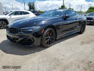 2023 BMW 8 Series 840i with VIN WBAAE2C03PCM08947, listed as a Copart auction lot 60351064 with 13,526 mi miles and Salvage Title. Bid and sale history available at carsss.com. Image 1.