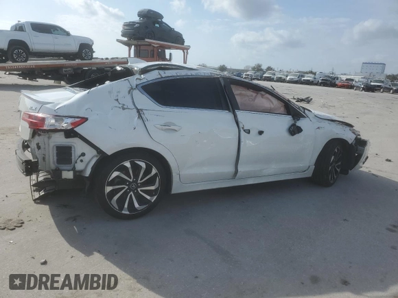 2018 Acura ILX Premium with VIN 19UDE2F8XJA004887, listed as a Copart auction lot 44976425 with Not provided miles and Salvage title. Bid and sale history available at DreamBid. Image 3.
