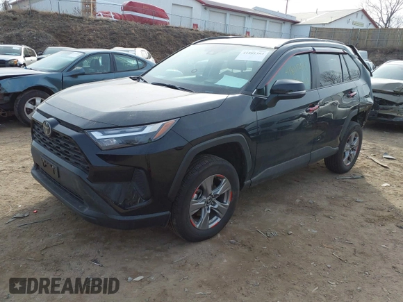 2024 Toyota RAV4 XLE with VIN 2T3P1RFV2RW482319, listed as a IAAI auction lot 41801384 with 5,404 mi miles and . Bid and sale history available at DreamBid. Image 17.