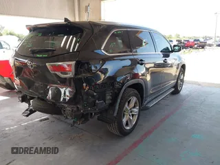 2014 Toyota Highlander Limited with VIN 5TDYKRFH0ES006562, listed as a IAAI auction lot 42629226 with 188,778 mi miles and . Bid and sale history available at DreamBid. Image 4.