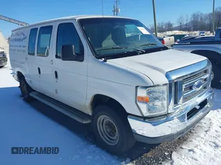 2012 Ford Econoline Cargo Recreational with VIN 1FTNE2EW7CDA83956, listed as a IAAI auction lot 41209060 with 234,421 mi miles. Bid and sale history available at carsss.com. Image 1.